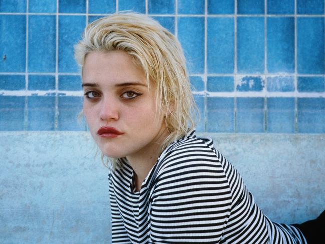 American model, actress and singer songwriter Sky Ferreira whose music career looks set to take off in 2014, pix supplied, no sales