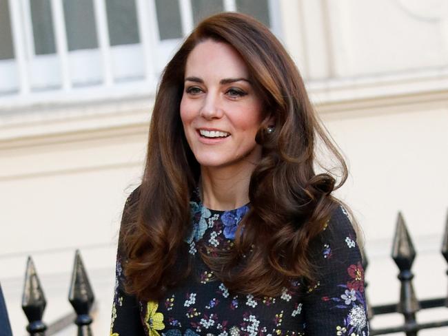 Catherine, Duchess of Cambridge with a fabulous, glossy blowout. Picture: Max Mumby/Indigo/Getty Images