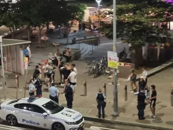 The scene at Manly Wharf on January 6. Picture: Supplied