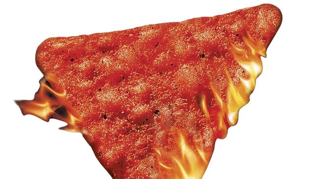 The seasoning used on Doritos Flamin’ Hot corn chips is causing workers breathing difficulties, a union claims. Picture: Supplied / Woolworths