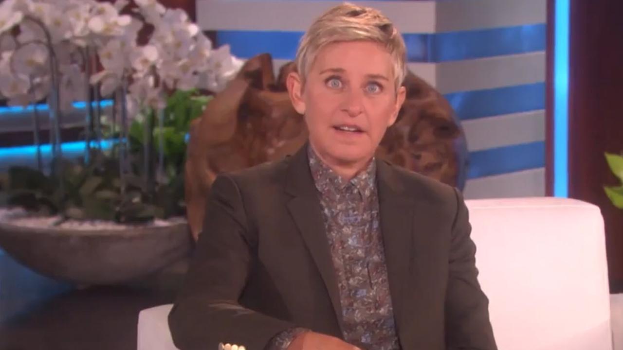 Ellen DeGeneres couldn't hide her frustration.