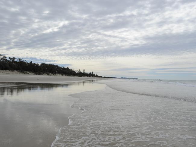 New Brighton beach. 24th August 2010. CATHY ADAMS