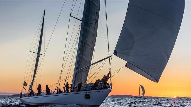 Kialoa II is back in the race after a record 46-year gap since her appearance in the Sydney to Hobart.