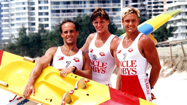 Ironmen (L-R) Grant Kenny, Trevor Hendy &amp; Guy Leech.