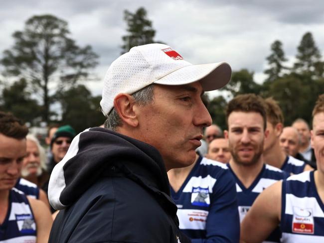 Doncaster coach Andrew Tranquilli. Picture: Davis Harrigan