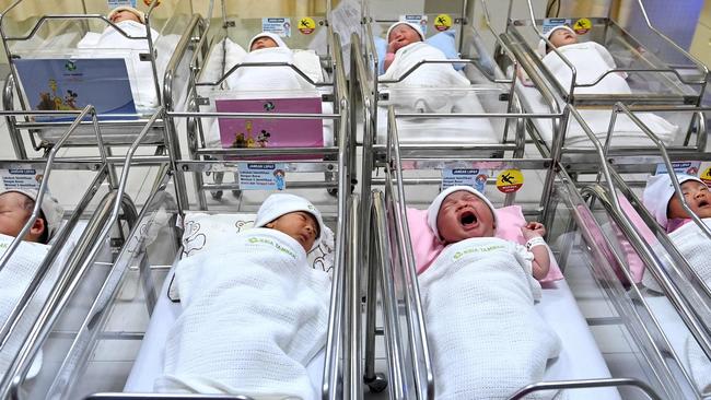 The study involved more than 100,000 babies. Picture: AFP