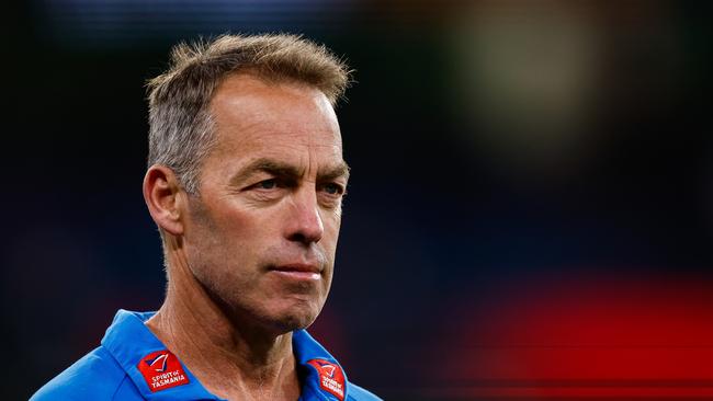 Alastair Clarkson, senior coach of the Kangaroos. (Photo by Dylan Burns/AFL Photos via Getty Images)