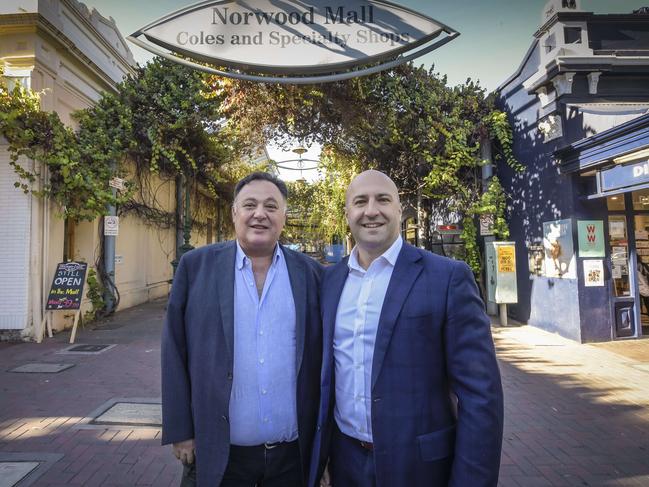 Curated Capital.Property developer Pep Rocca has partnered with RCR Partners managing director Alessio Roscio to launch a new property funds management business in Adelaide.Thursday 4  March 2021 Pic Roy VanDerVegt.