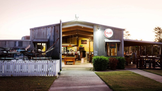 The mess hall at Civeo Corporation's Nebo Village in Queensland. Picture: Civeo Corp