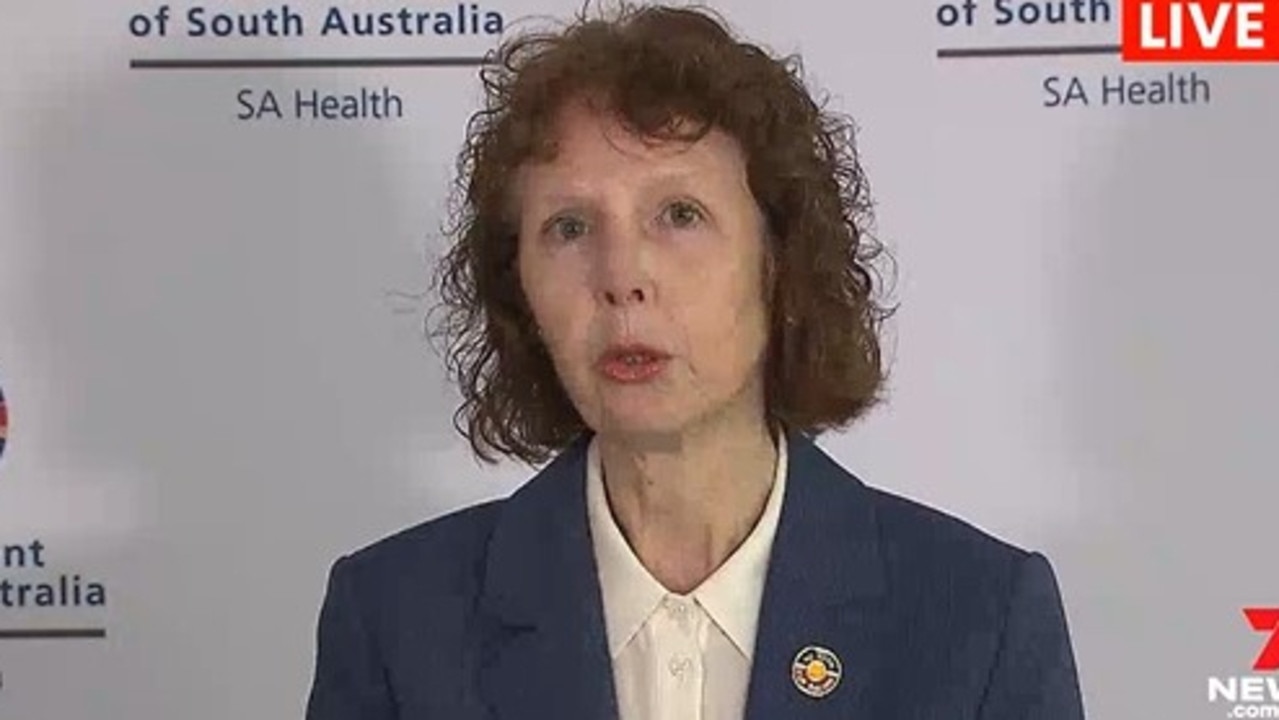 SA Health chief executive Robyn Lawrence speaks about the Code Yellow declaration on May 31, 2024. Picture: 7News