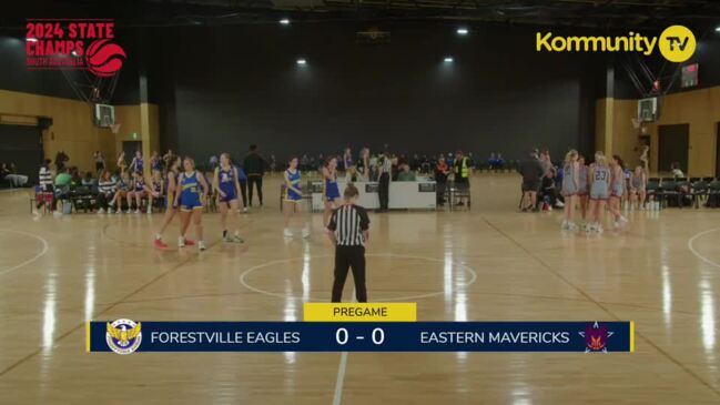 Replay: Forestville Eagles v Eastern Mavericks (U18 Girls State) - Basketball SA State Junior Championships Day 3