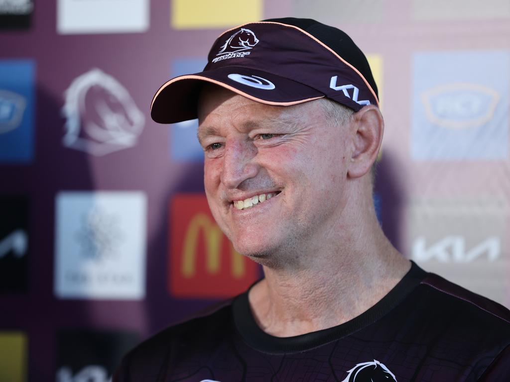 Hatcher was saddened by the sacking of Kevin Walters, but believes Michael Maguire has what it takes to end the Broncos’ premiership drought. Picture: Nigel Hallett