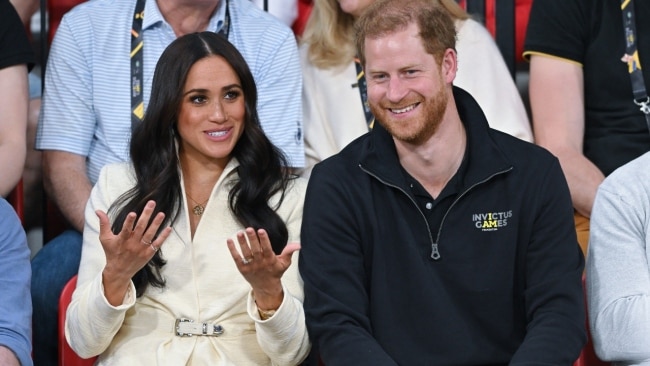 The Duke and Duchess of Sussex attended the Invictus Games in the Netherlands last month. Picture: Getty Images