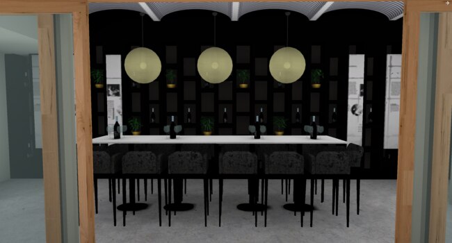 Concept designs of the proposed cellar door upgrade at Seppeltsfield. Picture: Supplied
