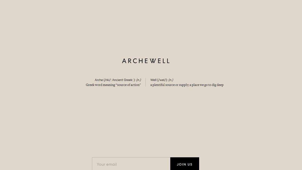 Meghan and Harry's website Archewell has gone live.