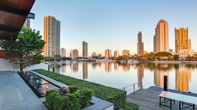 Pub prince Tony Burnett put his waterfront home on the market for just under $11m. Picture: Realestate.com.au