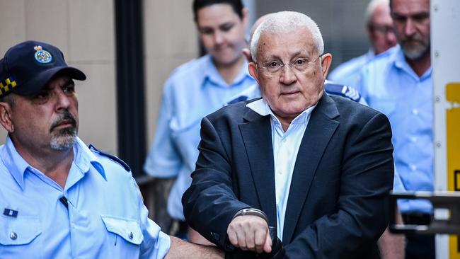 Various witnesses testified to Ron Medich’s hatred for Michael McGurk, recalling many choice words he used to describe him. Picture: AAP Image/Brendan Esposito