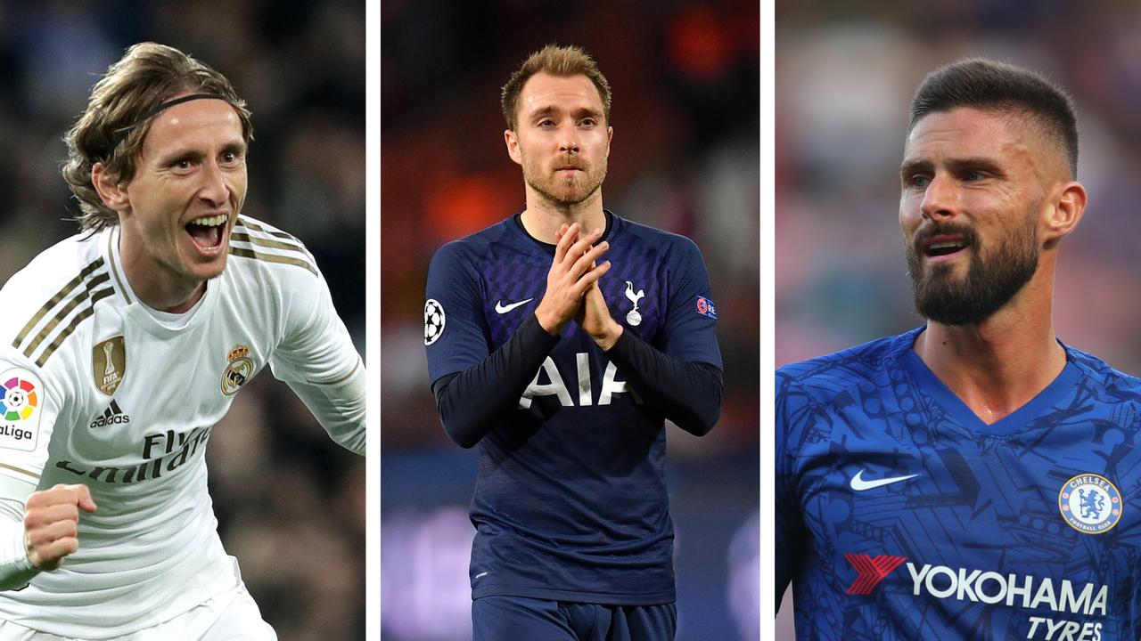 A host of Europe's top stars are available for free at the end of the season.