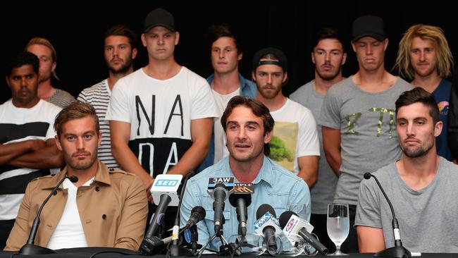 The supplements saga threw the Bombers into crises. Picture: Getty Images