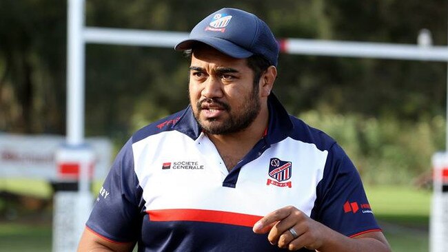 Easts coach Pauli Taumoepeau has been looking at the history of the club. Pic: Supplied