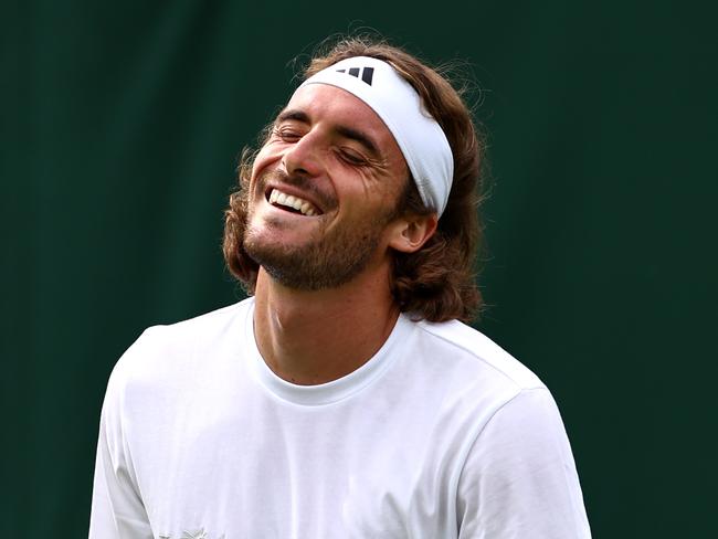 Stefanos Tsitsipas of Greece. Picture: Francois Nel/Getty Images