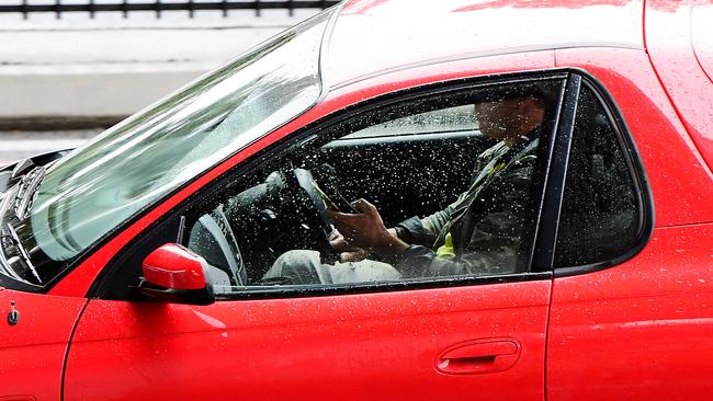 More than a third of those polled also admitted to illegally using a mobile phone in the car.