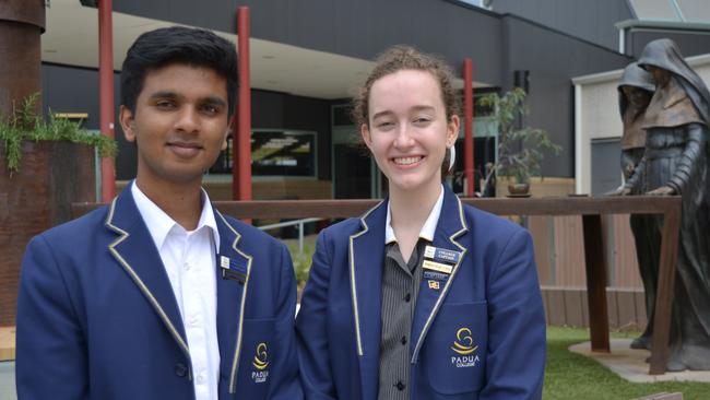 Nirmal Vijay and Lucy Hutchins.