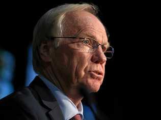 Australian Rugby League Commission Chairman Peter Beattie speaks to the media in Sydney, Thursday, February 28, 2019. The ARL commission has approved changes to its behavioural policy which will allow the NRL to stand down players accused of serious crimes. (AAP Image/Joel Carrett) NO ARCHIVING. Picture: JOEL CARRETT