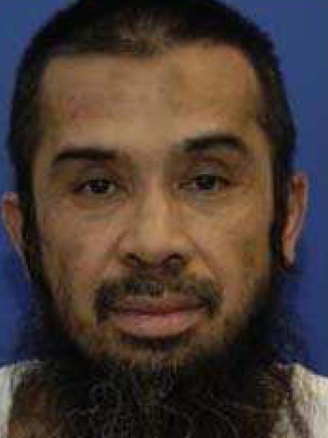 Hambali as shown in the US Government file on Guantánamo Bay inmates. Picture: Supplied.