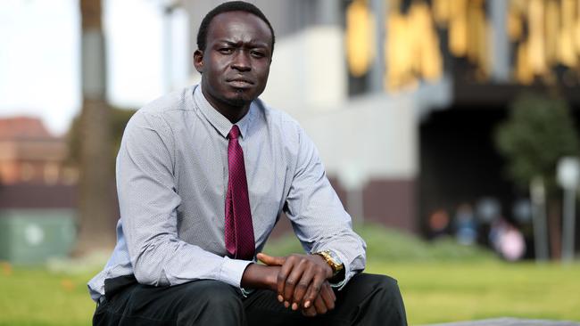 Ring Mayar, chairman of the South Sudanese Community Association. Picture: David Geraghty.