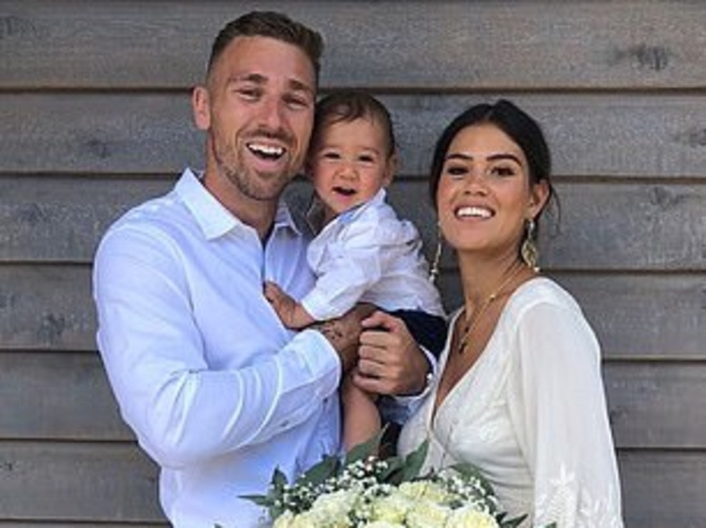 Bryce and Shanelle Cartwright were married in 2018. Picture Supplied https://www.instagram.com/shanellept/?hl=en