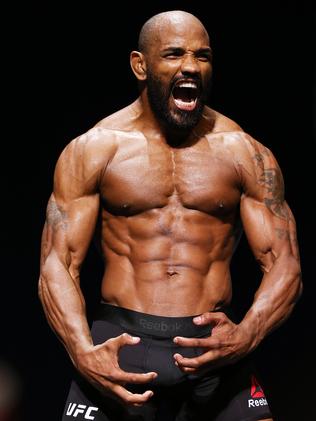 Yoel Romero looks good for 40.