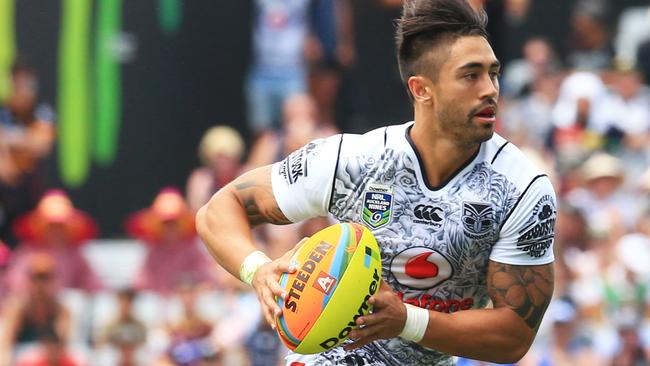 Shaun Johnson will switch to five-eighth. Picture: Mark Evans
