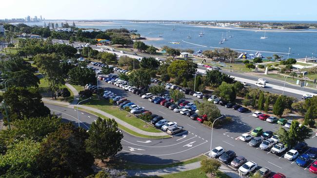 Carey Park offers a huge parcel of land with Broadwater access. Picture Glenn Hampson