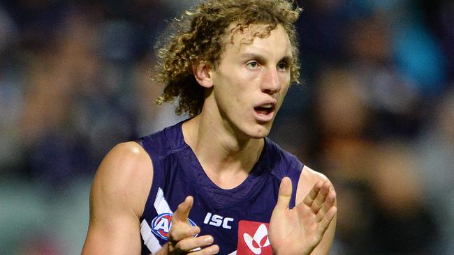 Chris Mayne might not be part of the Fremantle rebuild. Picture: Daniel Wilkins