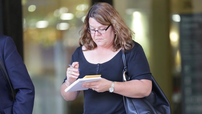 Sarah Johnston said it would be a conflict of interest for her to be breath tested. Picture: Christian Gilles