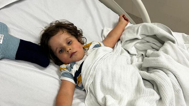 Two-year-old boy Joe Massa died after a routine visit to Northern Beaches Hospital. Picture: Supplied