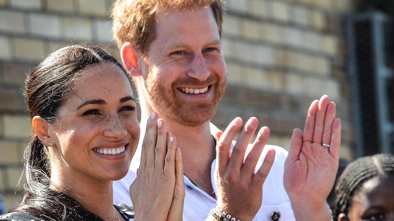 Prince Harry and Meghan Markle need round the clock protection. Picture: Courtney AFRICA / AFP