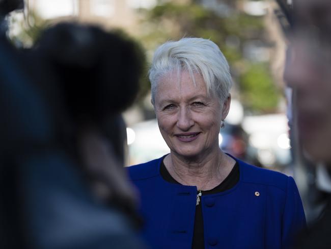 SYDNEY, AUSTRALIA - MAY 18: Independent candidate for the seat of Wentworth, Dr. Kerryn Phelps, cats her vote at Bondi Beach Primary School on May 18, 2019 in Sydney, Australia. Australians head to the polls today to elect the 46th Parliament of Australia, with a tight battle between incumbent Prime Minister Scott Morrison of the Coalition party and Labor Leader, Bill Shorten. The Coalition party has led government since 2013. (Photo by Brook Mitchell/Getty Images)