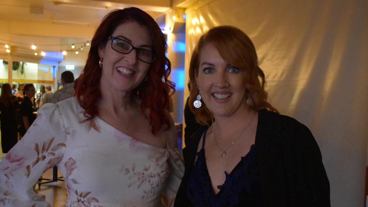 Sherie Willis and Rebecca Hoare at the Gympie Business Awards 2022.