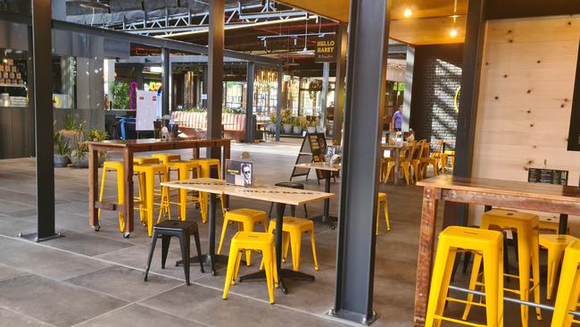 Patrons were nowhere to be seen at Toombul Upstairs on Thursday afternoon. Picture: Thomas Morgan