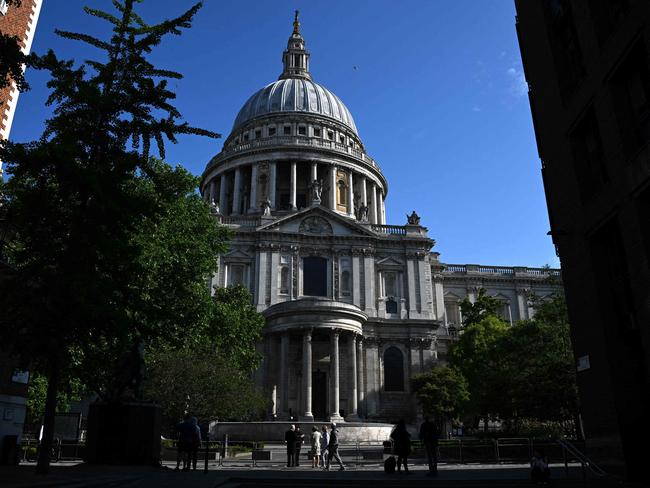 Great Paul, the largest church bell in the UK, will ring to mark the Queen’s 70 years on the throne. Picture: AFP