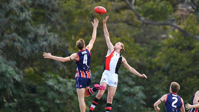 QAFL colts footy between Wilston Grange and Morningside QAFL Colts. Saturday June 3, 2023. Picture, John Gass