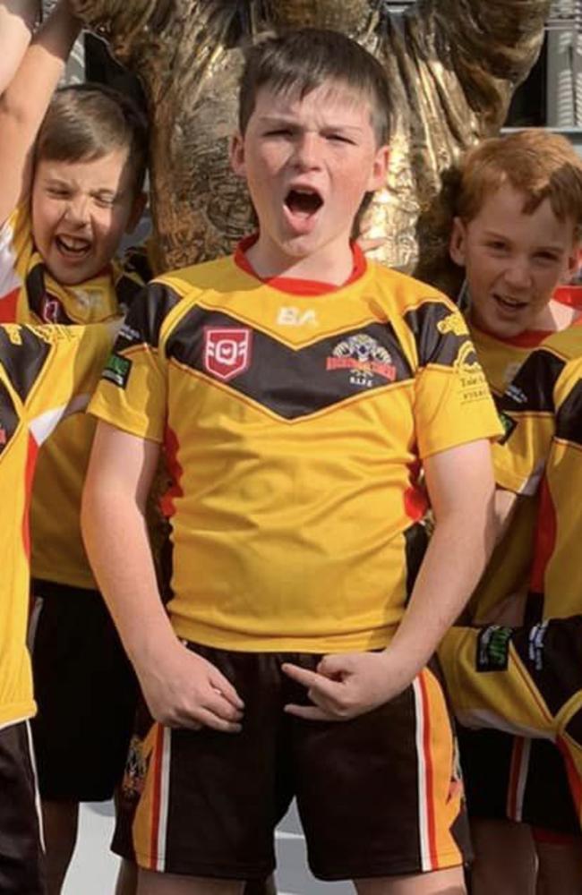 Rochedale Tigers under-10s young gun Jack Freier.