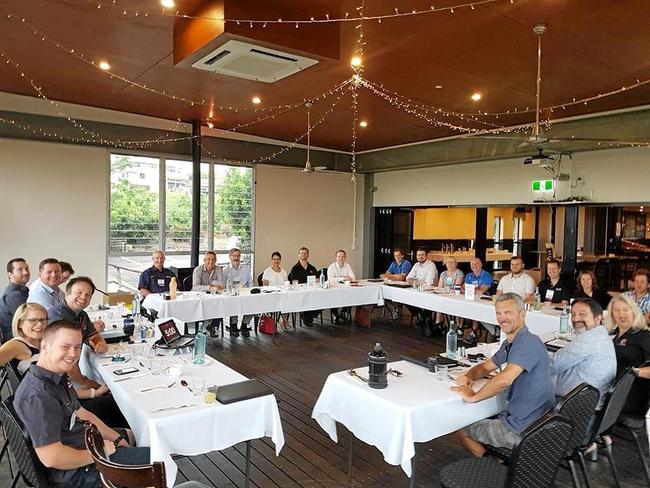 BUDERIM BUSINESS: Team Momentum joining forces to generate income. Picture: Shaun Long