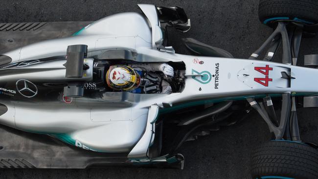 The Mercedes W08 EQ Power+