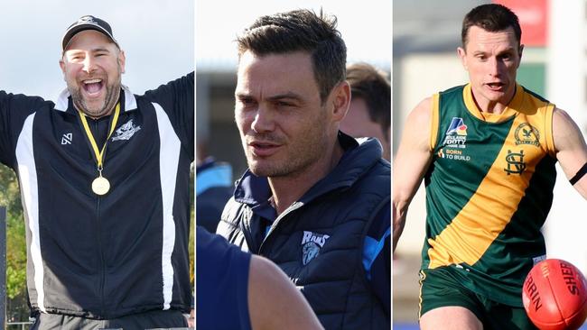 Matt Golding, Nathan Grima and Luke Habel rank among local SA footy's top 30 coaches of 2024.