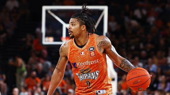 Taipans' Rob Edwards in the National Basketball League (NBL) match between the Cairns Taipans and the Adelaide 36ers, held at the Cairns Convention Centre. Picture: Brendan Radke