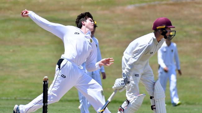 St Laurence's College bowling.. Picture, John Gass