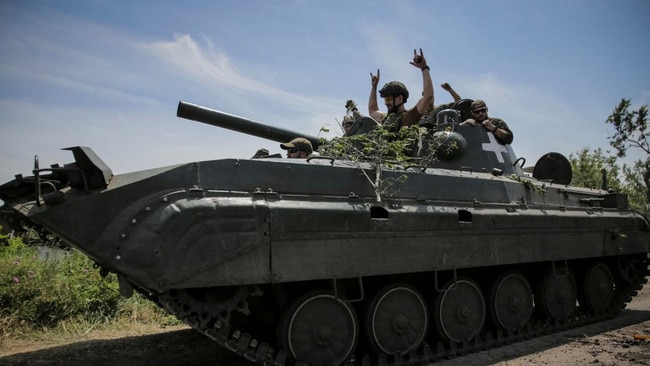 Several villages have been liberated since Ukraine’s counteroffensive began last week. Picture: Reuters/The Times